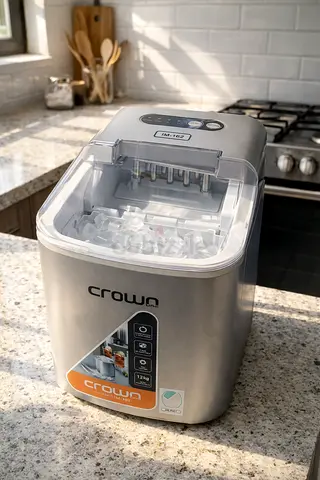 Crown Countertop Ice Maker - Compact and Fast