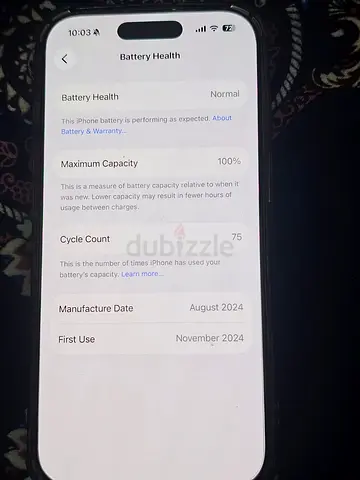 Apple 16 pro 256GB Esim