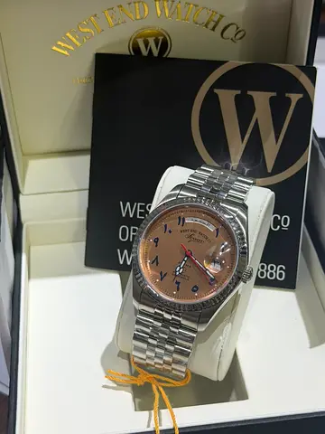 West End Watch Co. Sowar Prima stainless steel mens watch - good condition