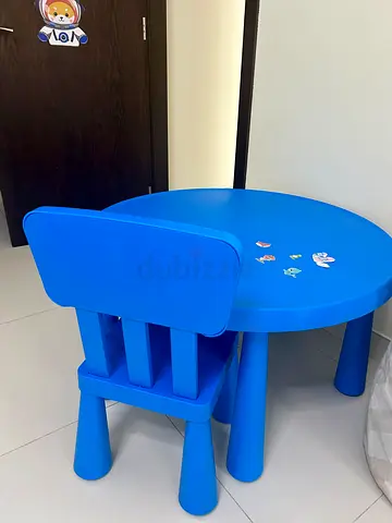 Baby table and chair set for sale
