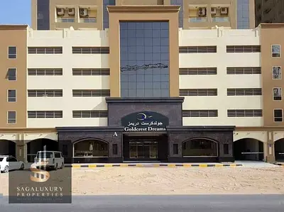 شقة غرفة وصالة + غرفة دراسة للبيع في إمارات سيتي عجمان | إطلالة مفتوحة