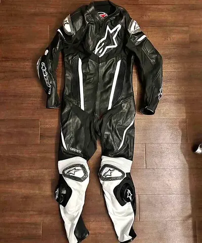 Alpinestars Motorbike Racing Leather Track Suit.
