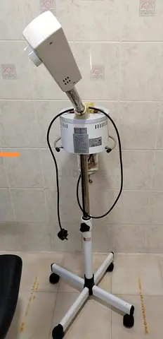 Salon facial steamer on rolling stand — working condition, for spare or repair