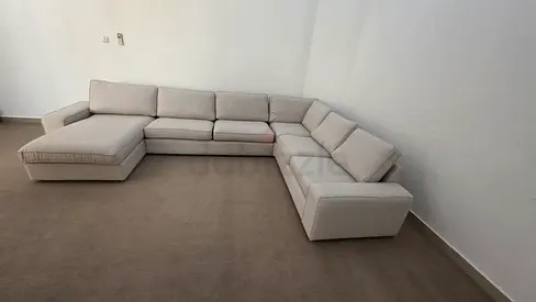 Excellent condition ikea kivik ushape sofa beige