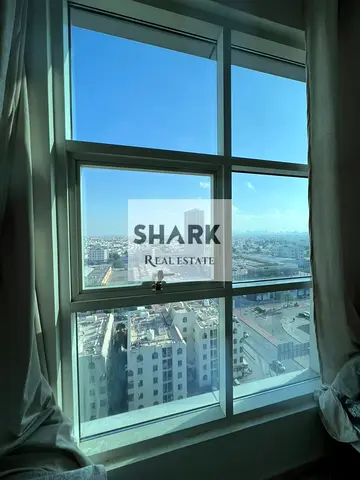 2BR Apartment with Full Sharjah View | City Tower C1 | Prime Location