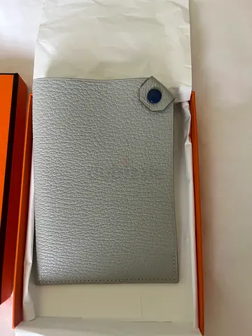 Hermes leather passport holder