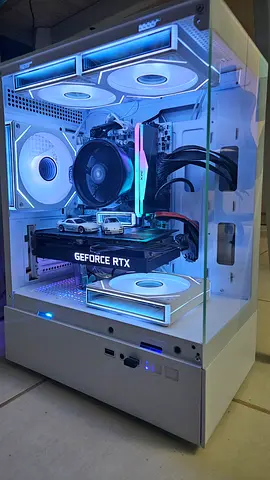 ❄️AESTHETIC PC+Monitor | RTX 3060Ti | Ryzen 5X | 16Gb 3600Mhz RAM | 2.37Tb | Great 1440p Gaming PC