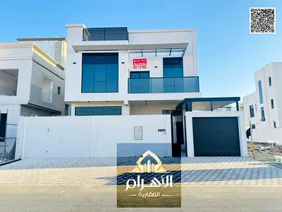With a down payment of less than 10% | Own a luxury villa in Al Bahia, Ajman | 5 master bedrooms (G+2) at a competitive price, including registration,
