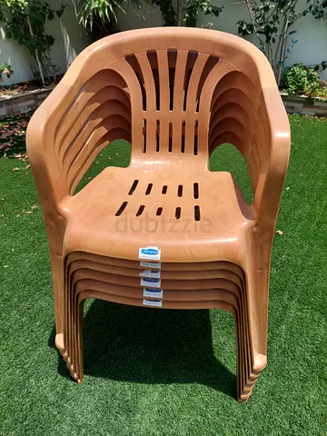 6x Cosmoplast Duchess Chairs, brown, 1yr old