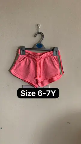 Girls shorts 4-7Y