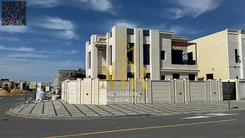 Villa for sale on the main street, ready to move in, with a special cash discount, in one of Ajman'