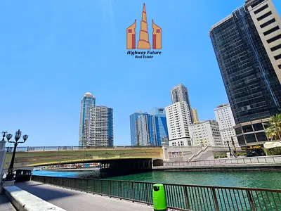 1 Bed room 2 washroom store room with parking open view wardrobe Central AC,