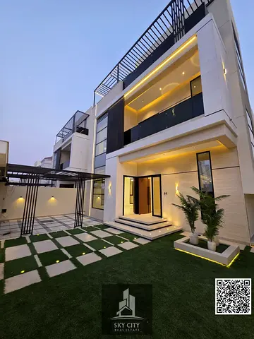 Two-story villa with a rooftop terrace and elevator. Price includes air conditioning, electricity,