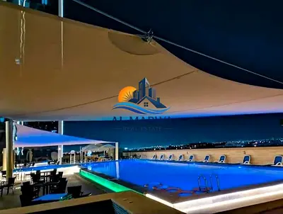 Luxurious 1BR AC Free One Car Parking Free Gym Pool free Close Dubai Border