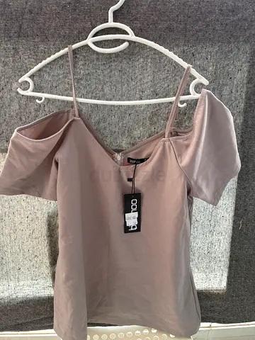Light mauve womens blouse/top, size tag attached (new)