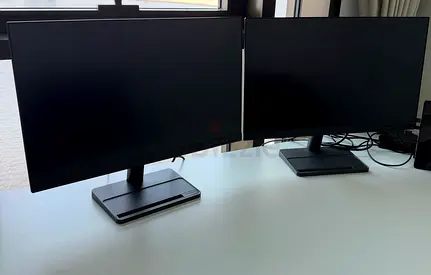Pair of 24inch Lenovo Monitors – Good Working Condition