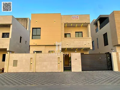 Luxury Villa for Sale in Al Bahia, Ajman | 6 Master Bedrooms | Luxury Finishing | Rooftop Lounge | Bank Finance Available