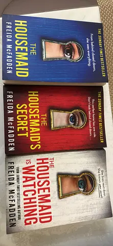 Set of 3 books — The Housemaid trilogy by Freida McFadden