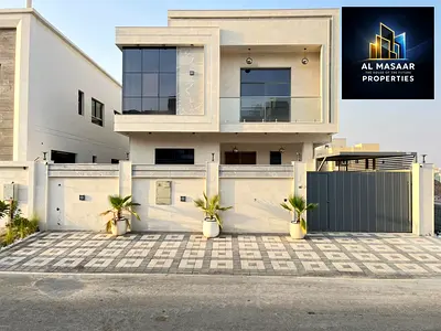 Luxury villa for sale in Al Zahia, elegant design, featuring 5 spacious bedrooms and extremely luxu