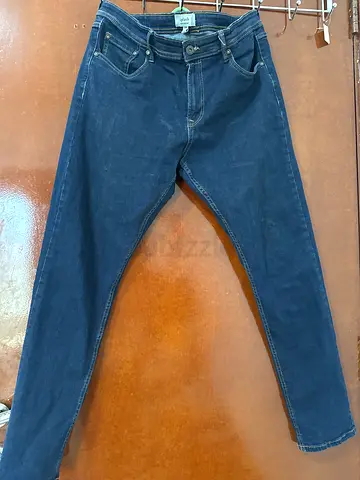 Splash Skinny Fit Dark Blue Denim Jeans for Women