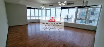 Luxury penthouse for rent in Beach Tower 2, Al Khan area, Sharjah.