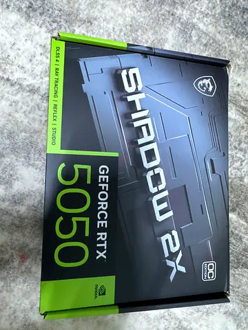 MSI GeForce RTX 5050 8GB GPU (With Box) + Gaming Keyboard  Deskmat Bundle⁠