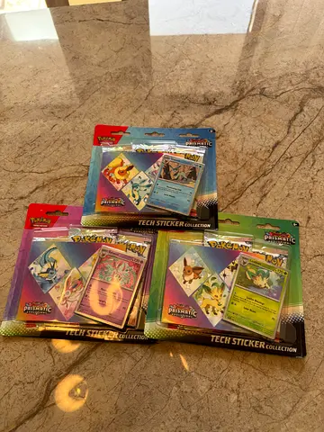 Pokemon TCG Prismatic Tech sticker