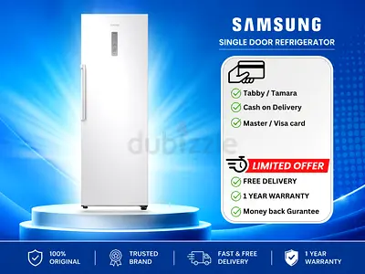 Samsung One-Door Refrigerator 384L RR39C7BC6WW White