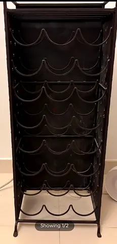 Heavy weight metal stand for bottles Aed.250