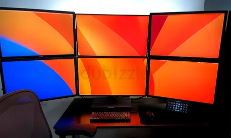 Traders PC 8 monitors available for sale