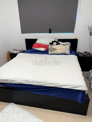 Ikea Queen size bed with mattress available in perfect condition