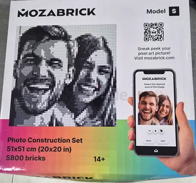 Mozabrick Model S Photo Mosaic Construction Set – AED 150