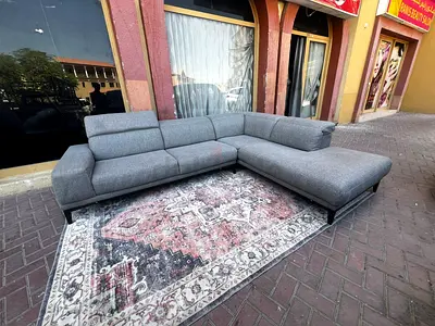 Natuzzi Italian L shape sofa