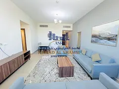 Nature Inspiring || Furnished and Luxurious || 2 BR Apartment ||12 Cheques payment ||Chiller Free||