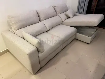 Brand new Ikea Eskilstuna L Shape Sofa bed with storage