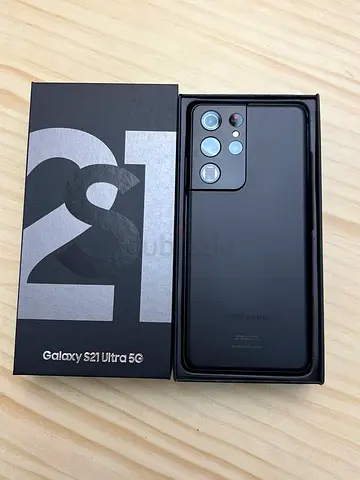 Samsung Galaxy S21 Ultra 5G - Matte Black, With Original Box