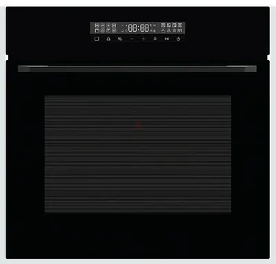 CM ART Black 76L Built-in Electric Oven with Air Fry  Digital Touch