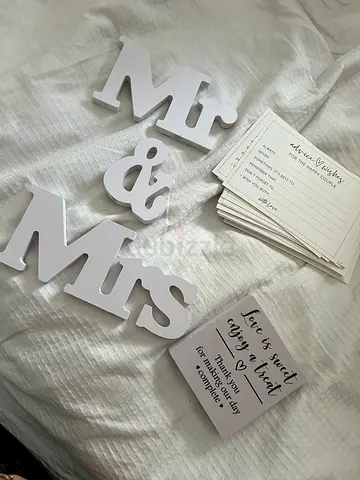 Wedding accessories