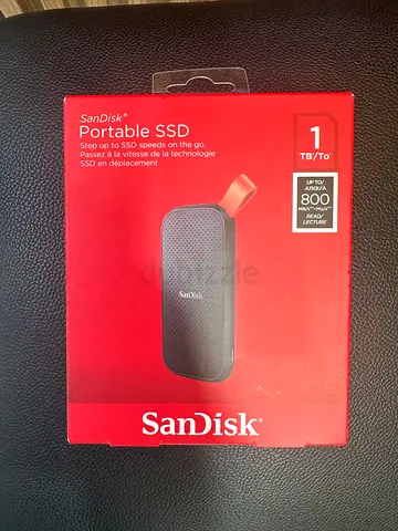 SanDisk® Portable SSD 1TB  seal pack