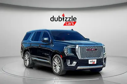 AED 3100/month | 2022 GMC Yukon Denali | GCC Specs | Ref#454697