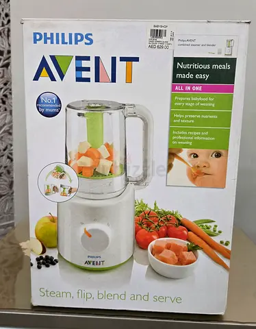 Philips AVENT 4-in-1 Baby Food Steamer  Blender - Good Condition
