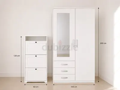 Amazing 3-Piece Furniture Set | Wardrobe, Dresser  Shoe Cabinet | Excellent Condition