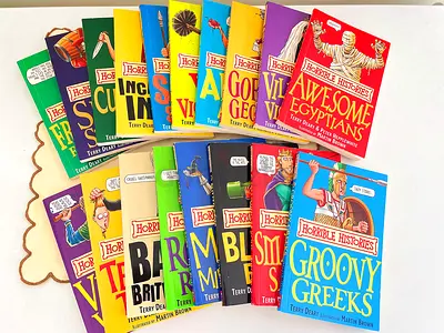 Horrible Histories Collection 18 Books Set by Terry Deary