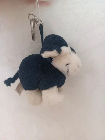 Small Plush Sheep Keychain - Soft Stuffed Toy