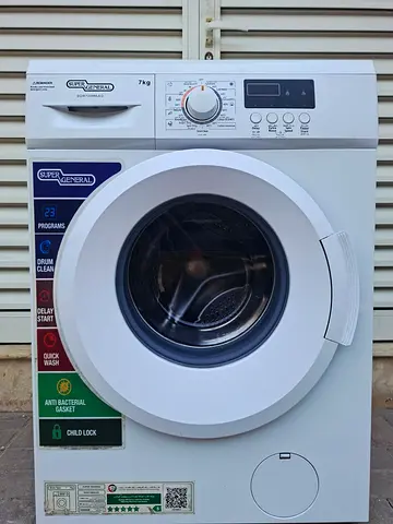 Its 7kg SUPER GENERAL washing machine with working perfectly