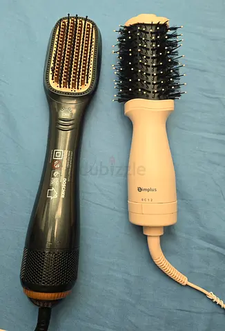 Two Hot Air Brush Stylers - Used, Working Condition