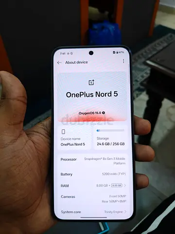 OnePlus Nord 5 - 8GB RAM, 256GB, brandnew Condition