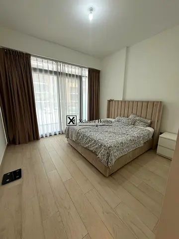 شقة مفروشة بغرفة نوم واحدة | عزيزي ريفييرا 17 | شرفة تطل على المدينة والمسبح