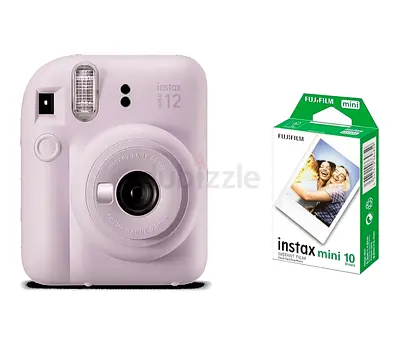 Fujifilm Instax Mini 12 Instant Camera + 2x10-Pack Film (Lavender)