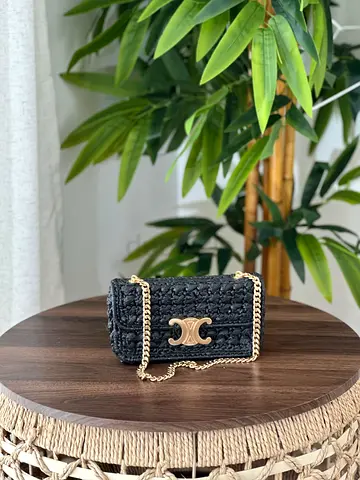 Celine Claude chain shoulder bag